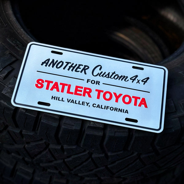 STATLER YOTA “Another Custom 4x4” Aluminum License Plate