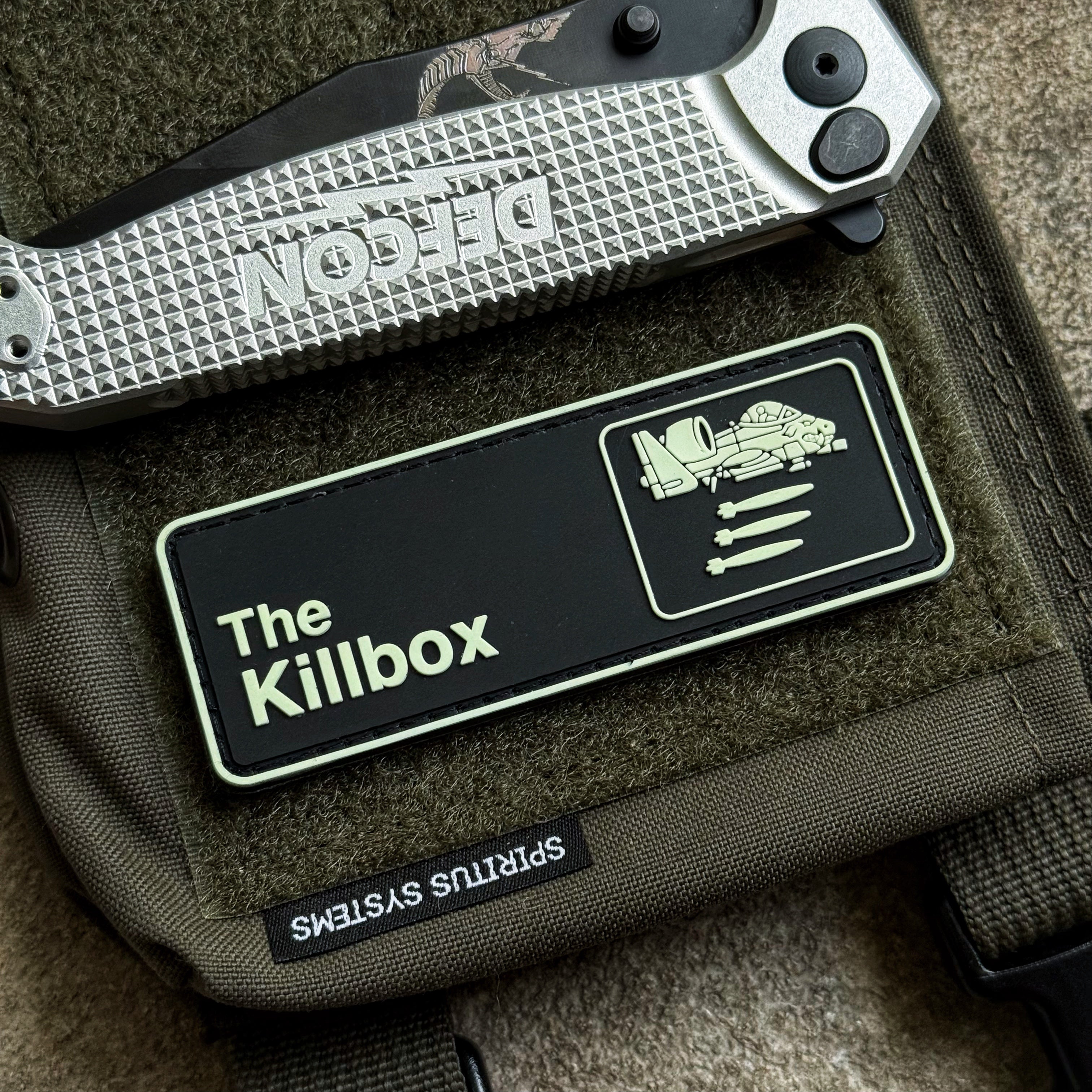 Dangerous Goods® The KillBox Office Sign Patch