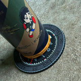 Lume Raiders™ Sketchy Dudes Arabic Dial Watch Drink Coaster
