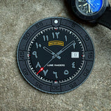 Lume Raiders™ Sketchy Dudes Arabic Dial Watch Drink Coaster