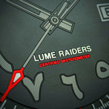Lume Raiders™ Sketchy Dudes Arabic Dial EDC Watch Tray