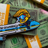 NEW Little Goons™ Air Force One Happy Trump 7” Plane Patch