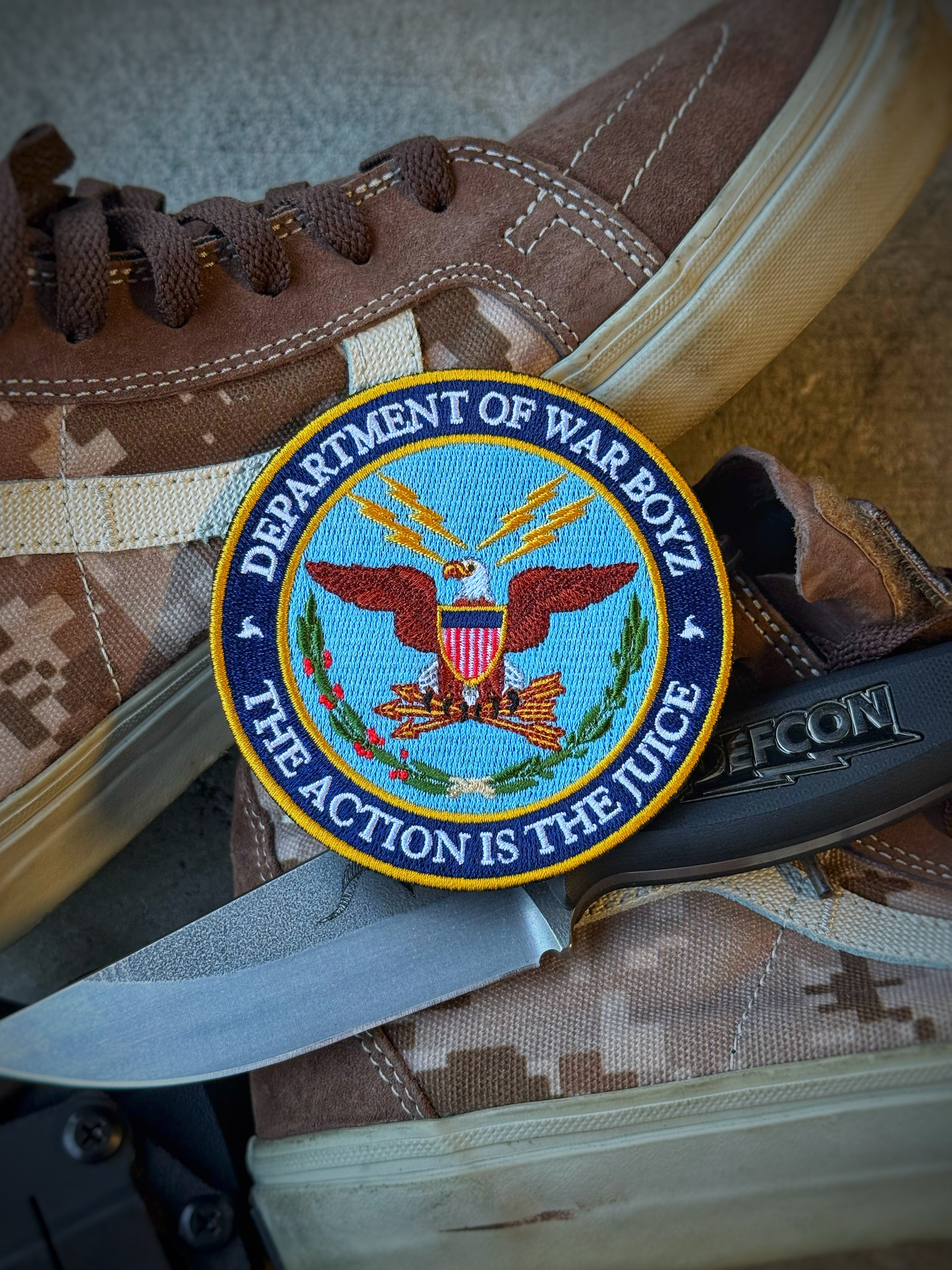 Dept of War Boyz™ Flagship Unit Crest Patch