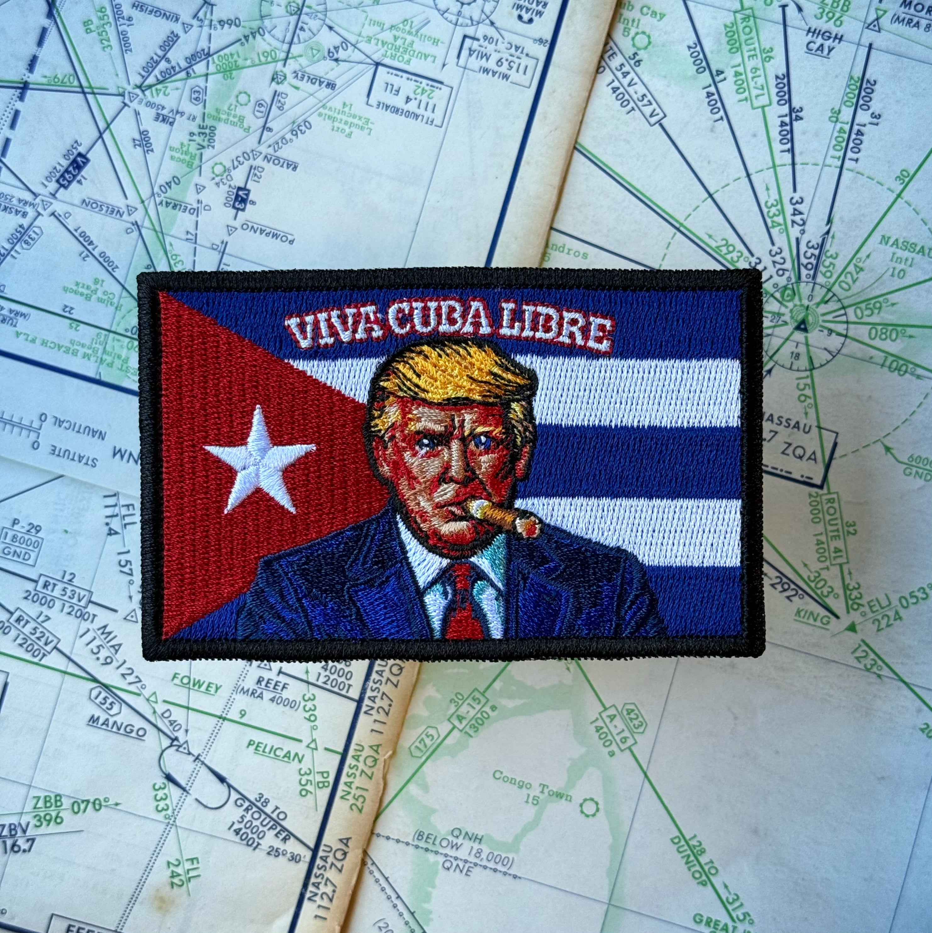 Dept of War Boyz™ VIVA CUBA LIBRE Trump Patch