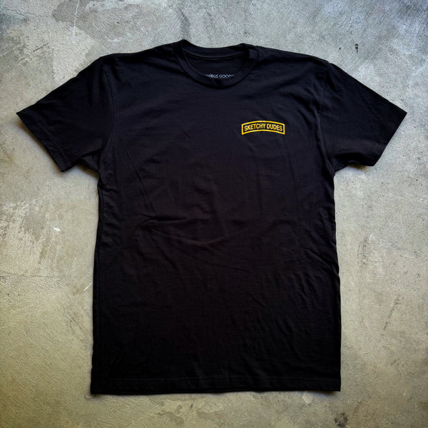 Lume Raiders™ Sketchy Dudes Arabic Dial Watch T-Shirt