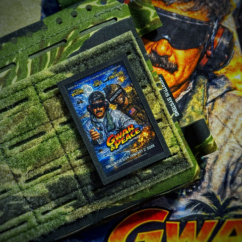 “GWAR & PEACE” Maduro Delta Force Movie Poster Reflective Patch
