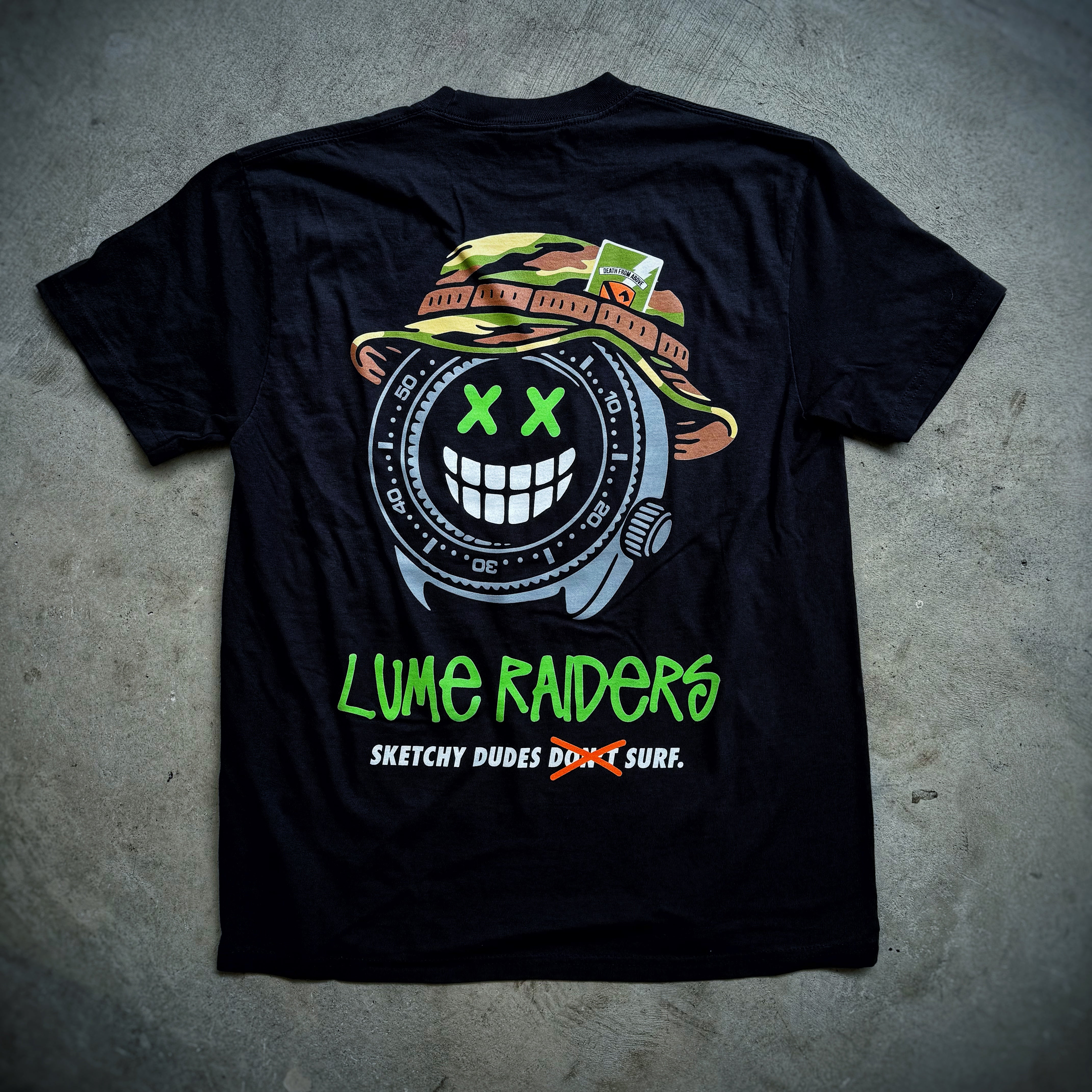 Lume Raiders™ Sketchy Willard Watch T-Shirt