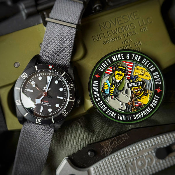 Dirty Mike & the Delta Boyz MADURO’S Zero Dark Thirty Surprise Party CAG Unit Challenge Coin