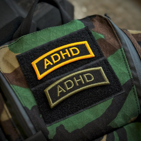 ADHD Ranger Tab Patch - Two Colors