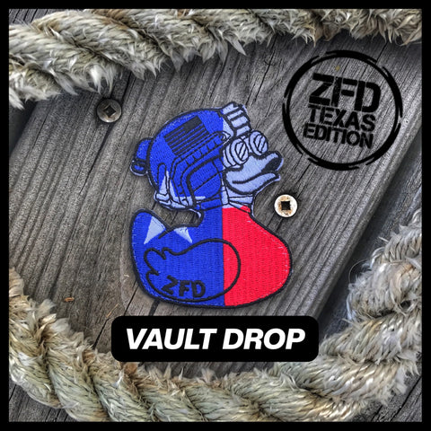 VAULT - Zero Fucks Duck TEXAS Flag Edition