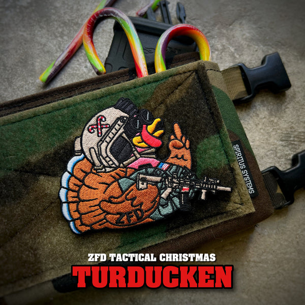 Zero Fucks Duck Tactical Turducken ZFD Patch - V1