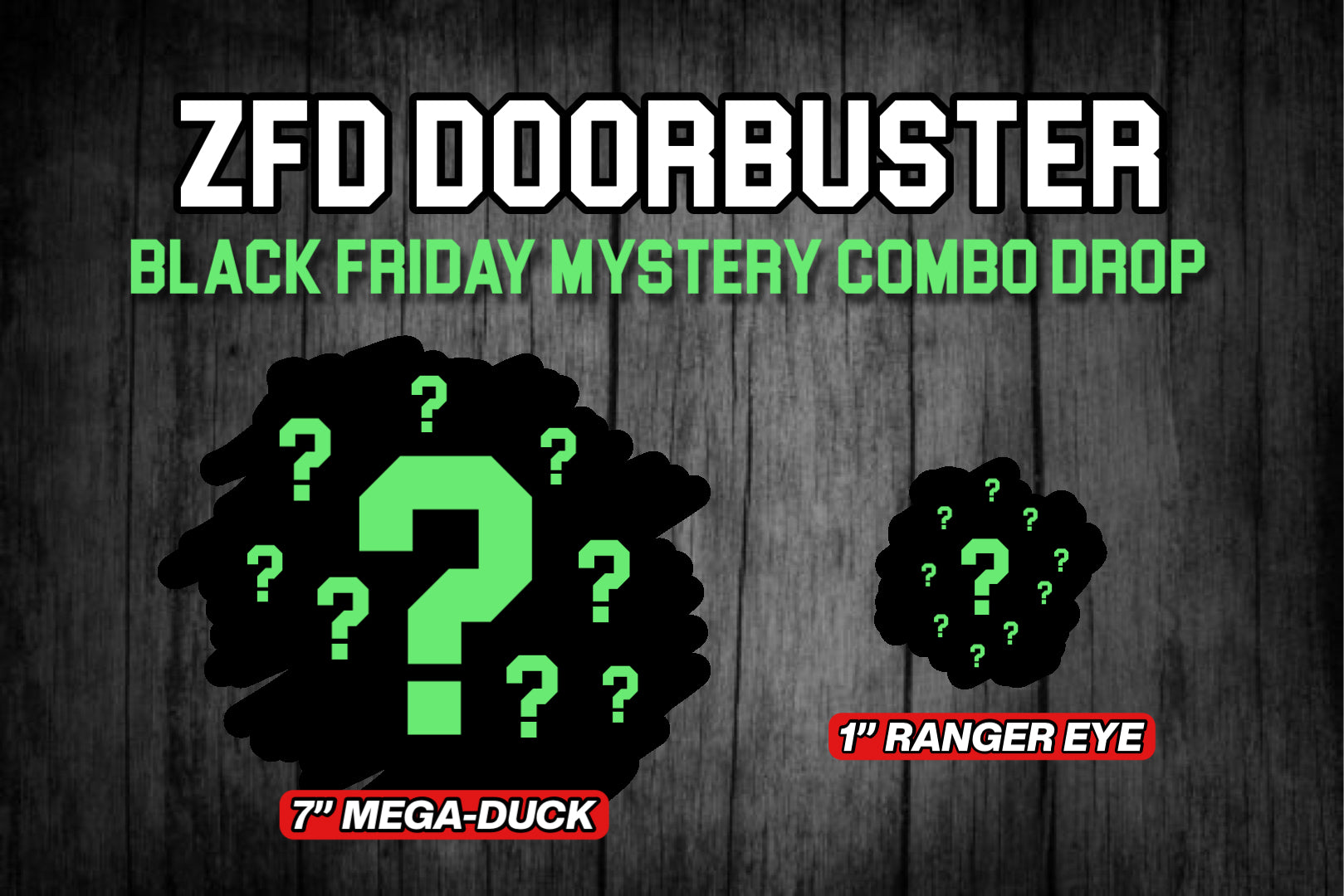 ZFD® 2023 Black Friday Mystery Doorbuster Combo Set
