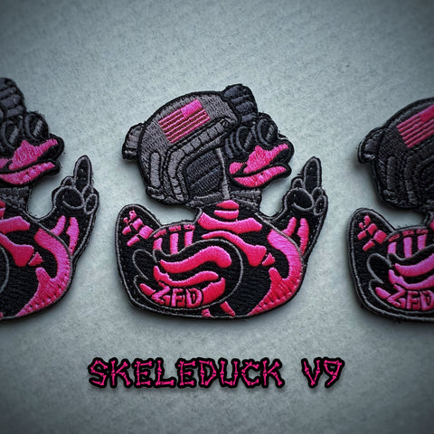 Zero Fucks Duck® Skeleduck V9 Morale Patch
