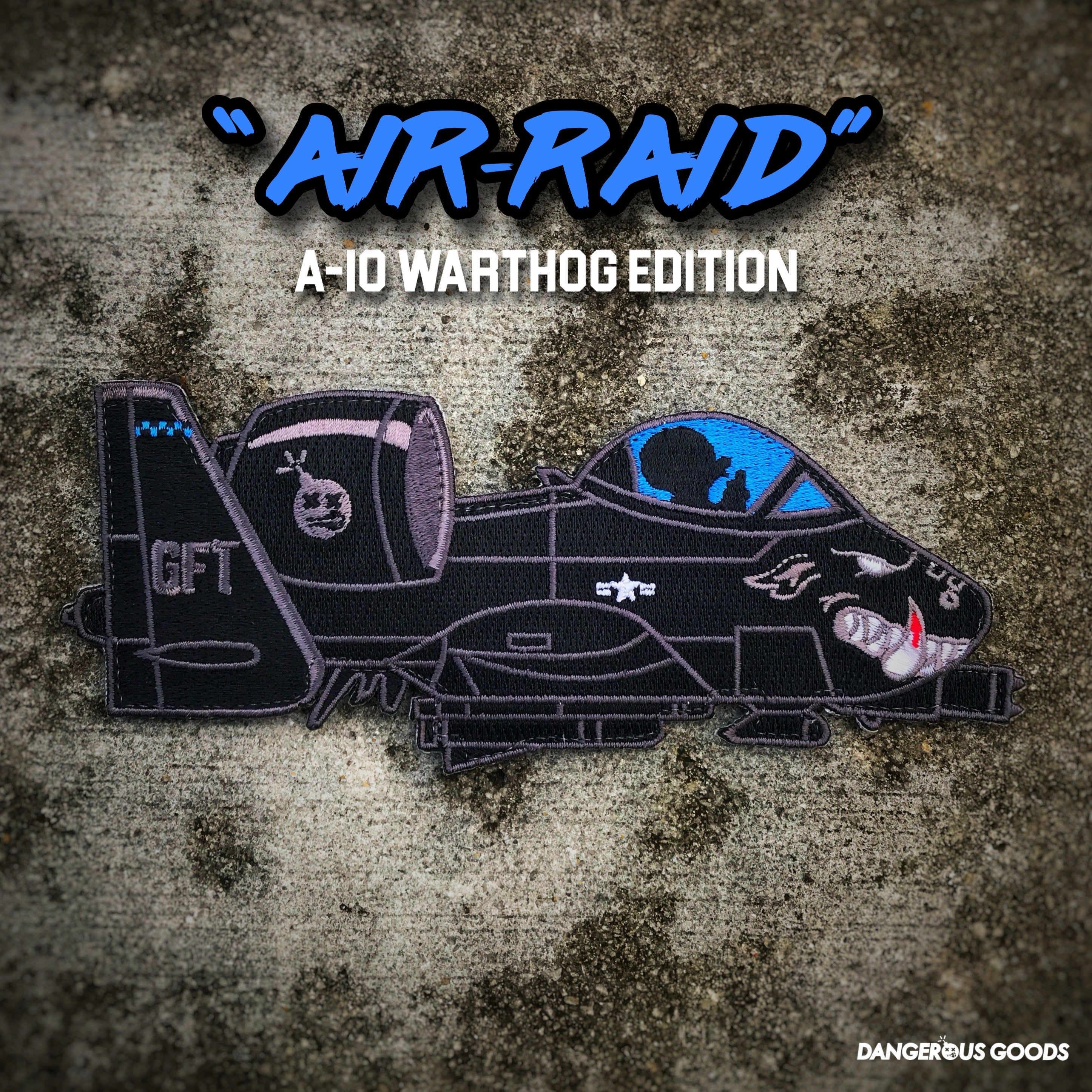 VAULT - Zero Fucks Duck “Air Raid” A10 Warthog 7” Patch