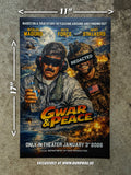 “GWAR & PEACE” Maduro Delta Force Movie Poster - 11” x 17”