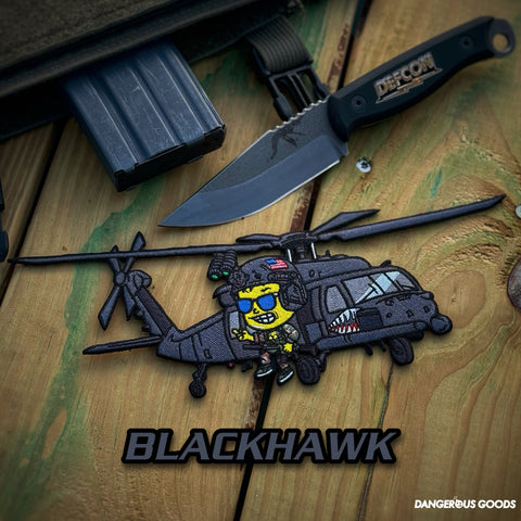 New - Little Goons UH-60 Blackhawk Helicopter Patch - V2