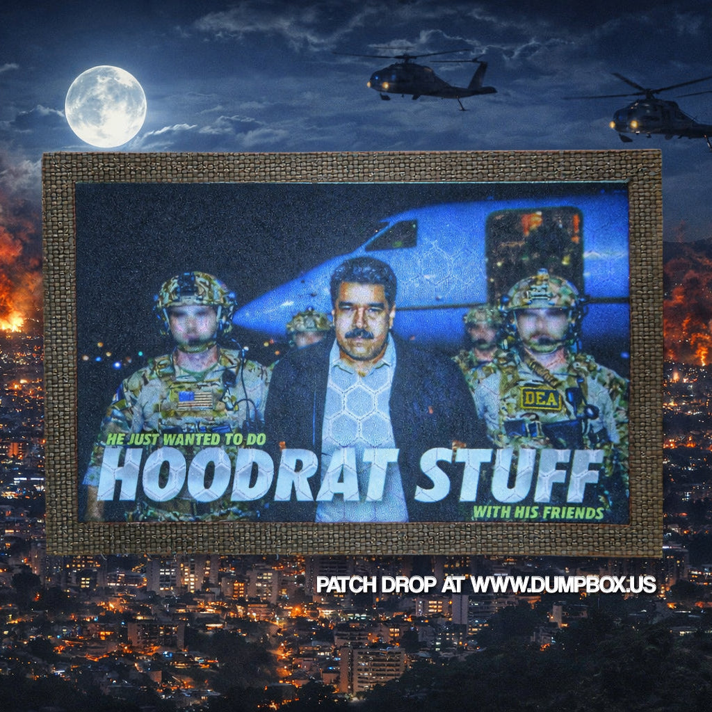 Dangerous Goods® MADURO Hoodrat Stuff Reflective Patch