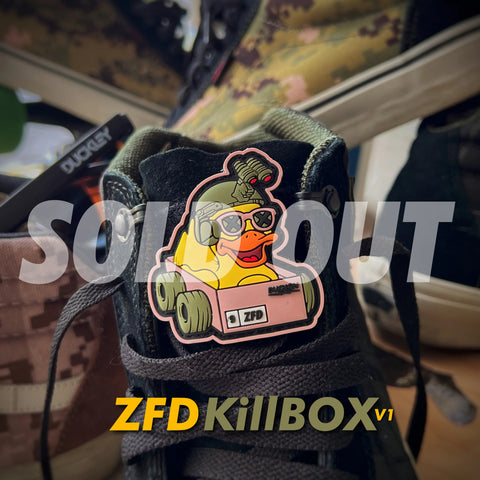 Zero Fucks Duck® KillBOX Mini Patch Series