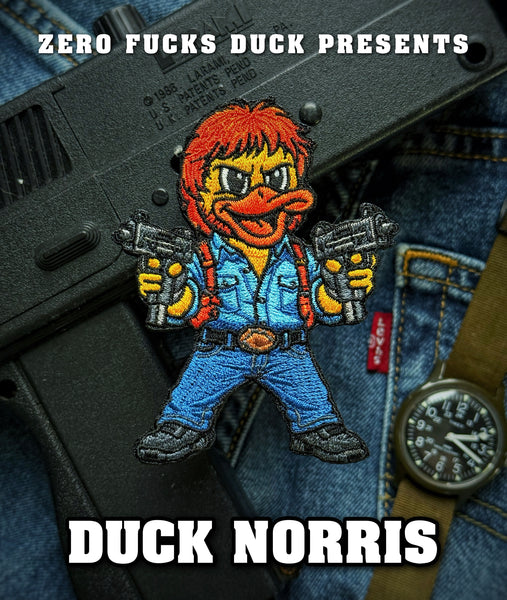 Zero Fucks Duck® x Dirty Birds “Duck Norris” Patch
