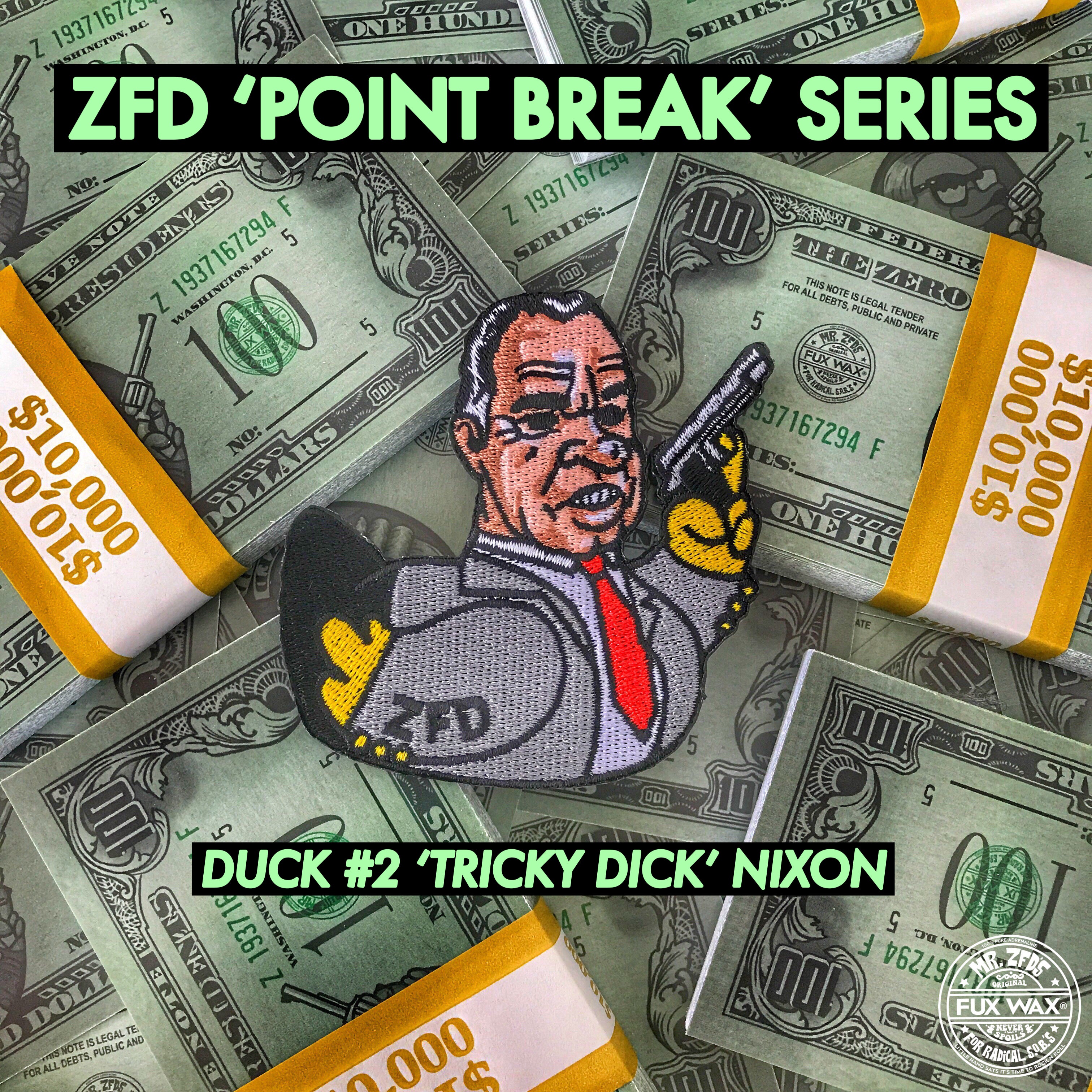 VAULT - The ZFD® Point Break Patch Series - NIXON