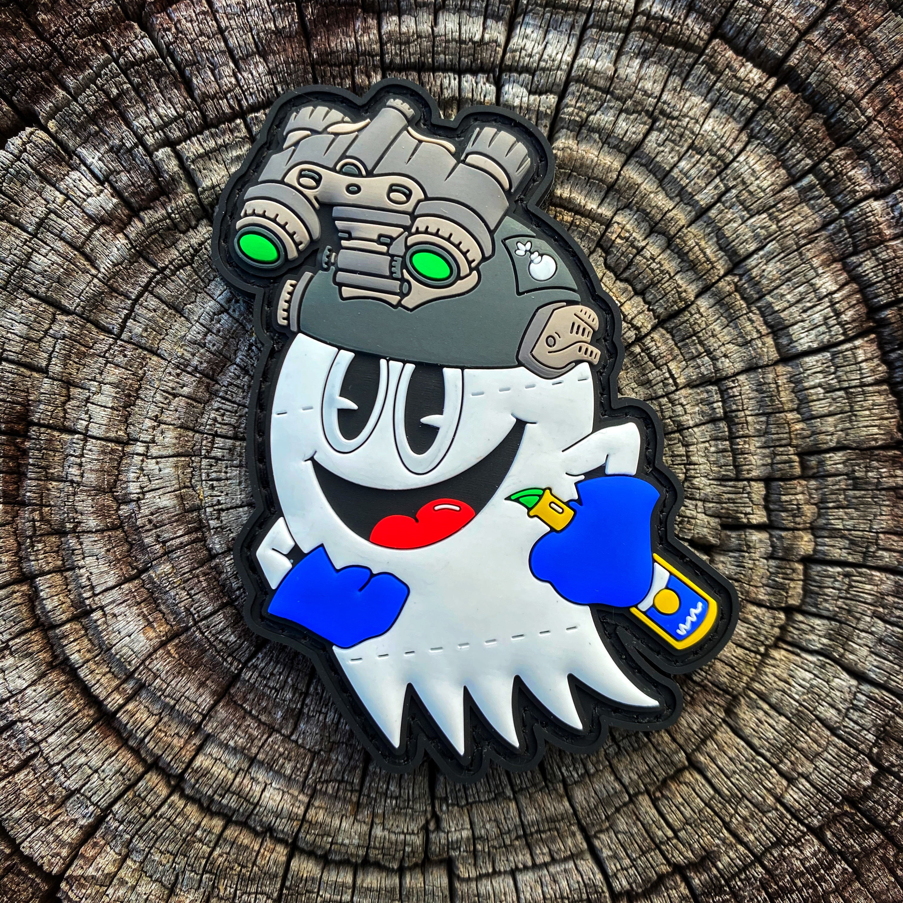 Dangerous Goods®️ Corona Pac Ghost Toilet Paper Operator PVC Morale Patch