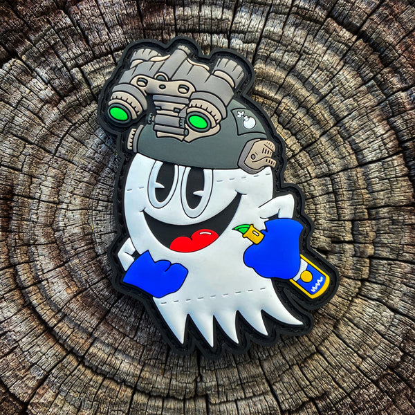 Dangerous Goods®️ Corona Pac Ghost Toilet Paper Operator PVC Morale Patch