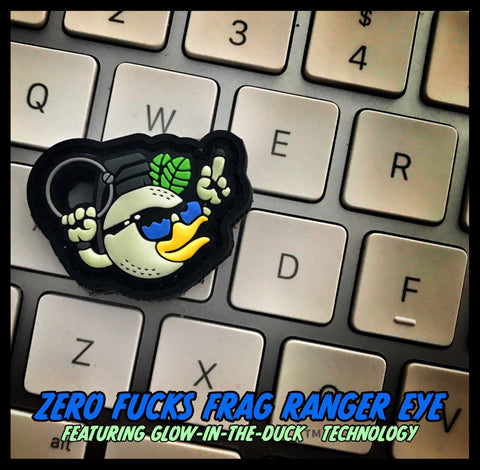 ZFD® Zero Fucks Frag PVC Ranger Eye Morale Patch