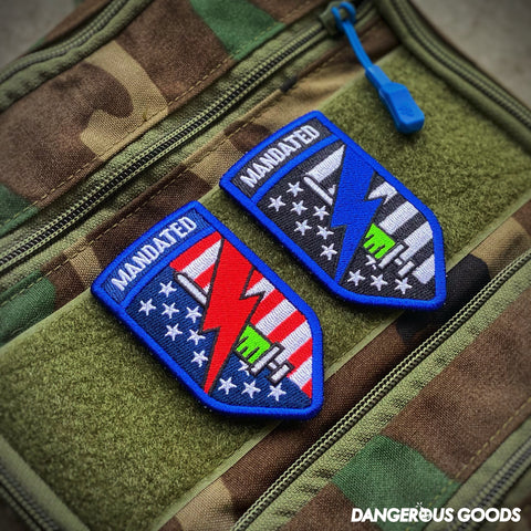 Dangerous Goods® MANDATED Unit Tab Morale Patch