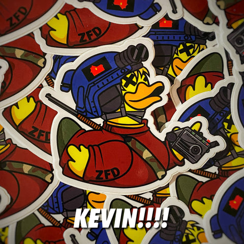 Zero Fucks Duck® Home All Alone Kevin Sticker