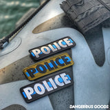 Dangerous Goods® Duty Gear Thin Blue Line Police Plate Carrier Patch