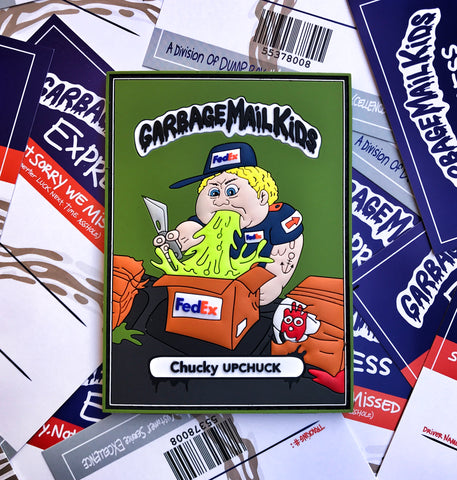 Garbage Mail Kids PVC Morale Patch Series - 2 Options