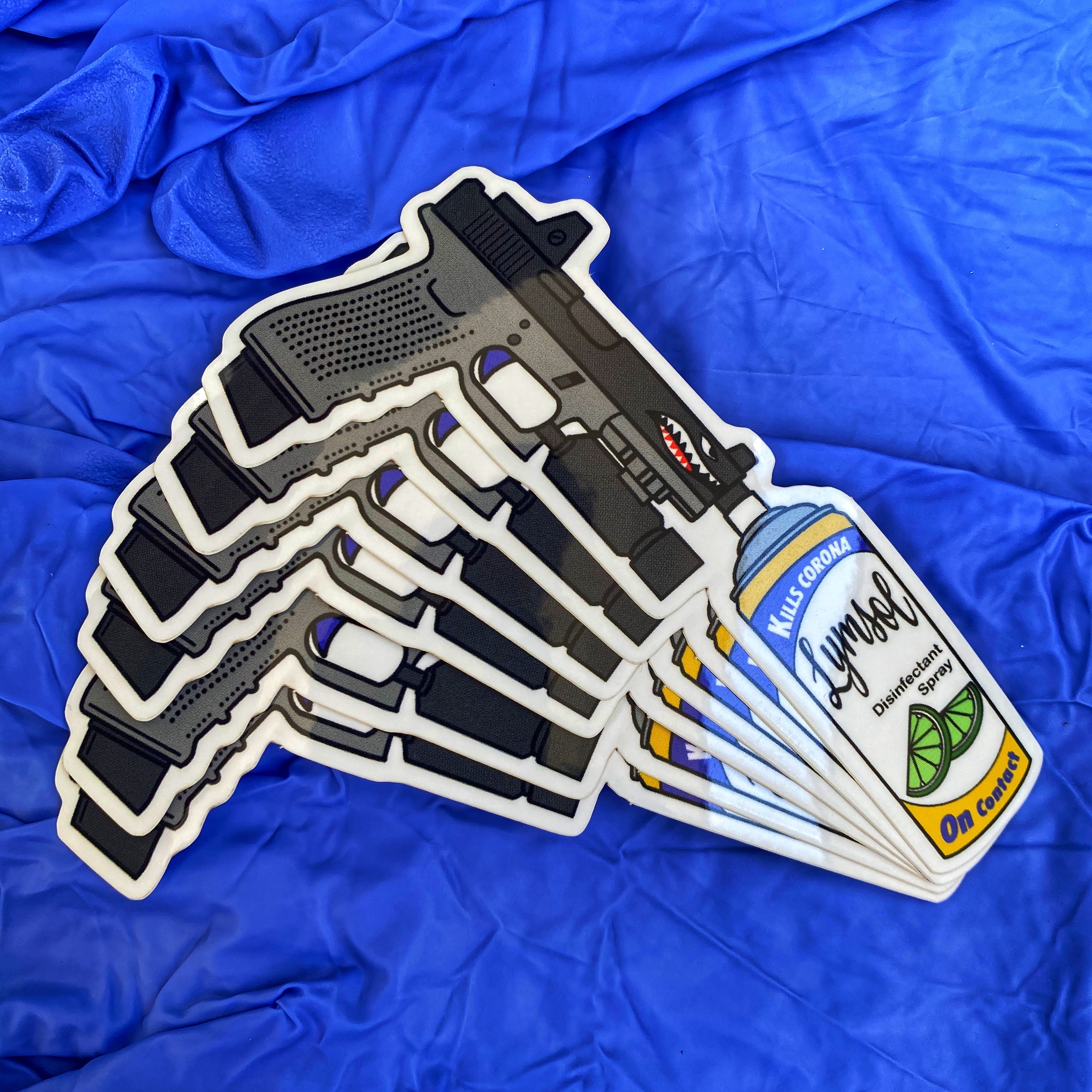 Dangerous Goods®️ Lymsol Suppressor 4” Sticker