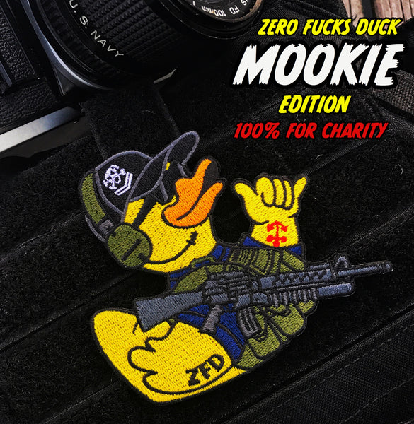 VAULT - Zero Fucks Duck ZFD Contractor Morale Patch - Mookie Edition