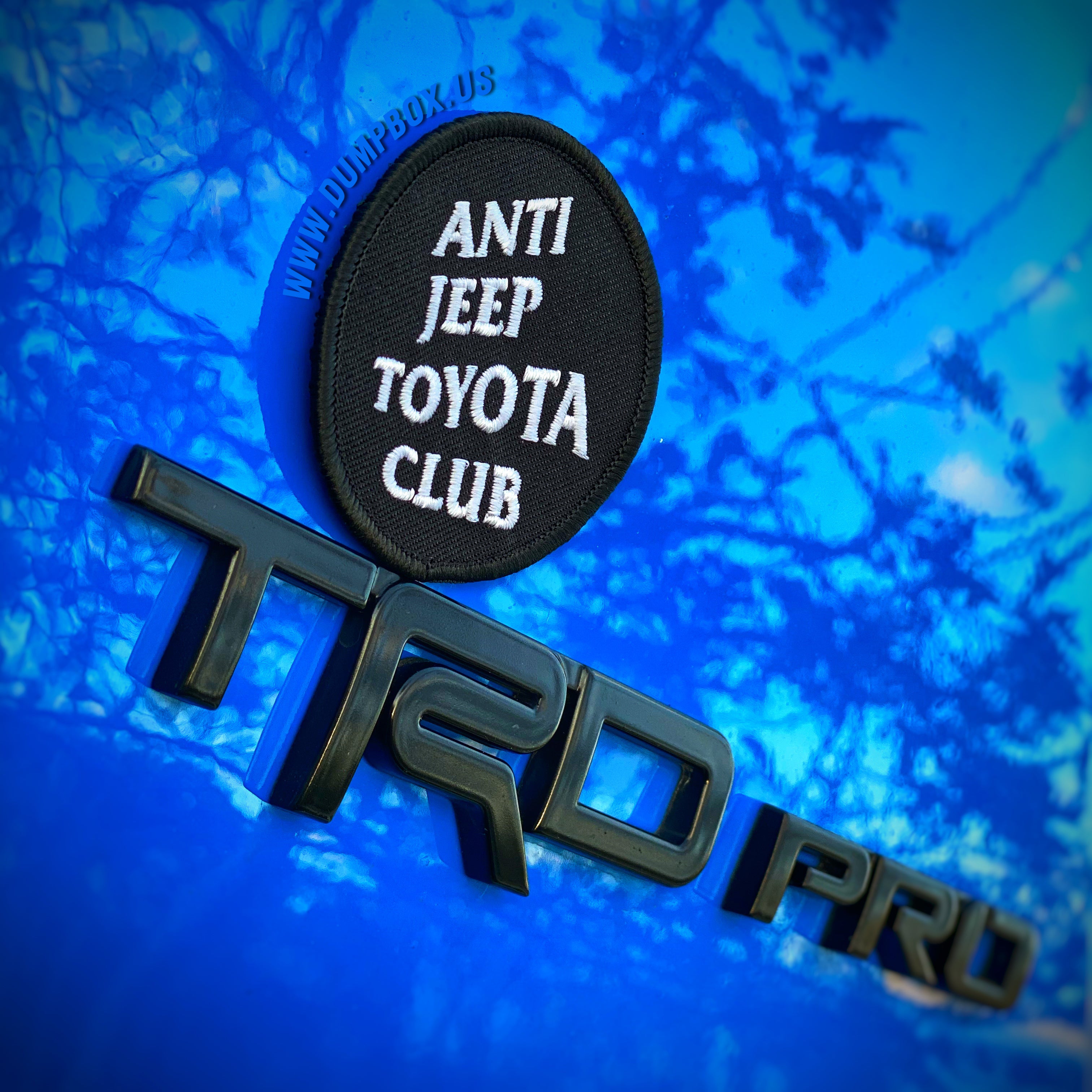 Overland Goons “Anti Jeep Yota Club” Morale Patch