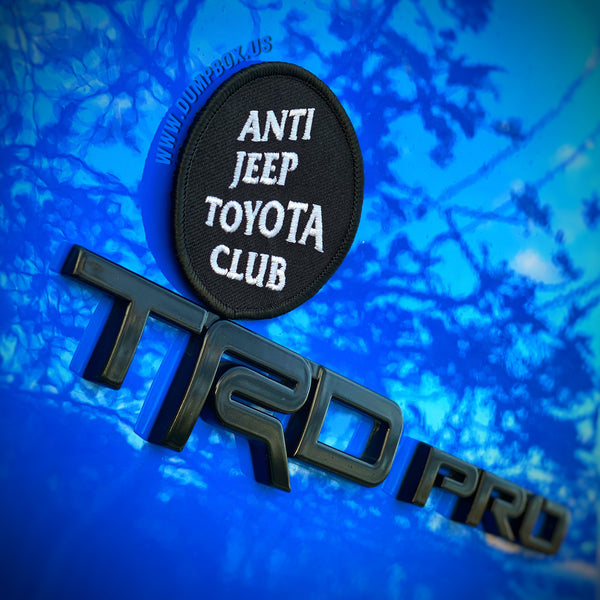 Overland Goons “Anti Jeep Yota Club” Morale Patch