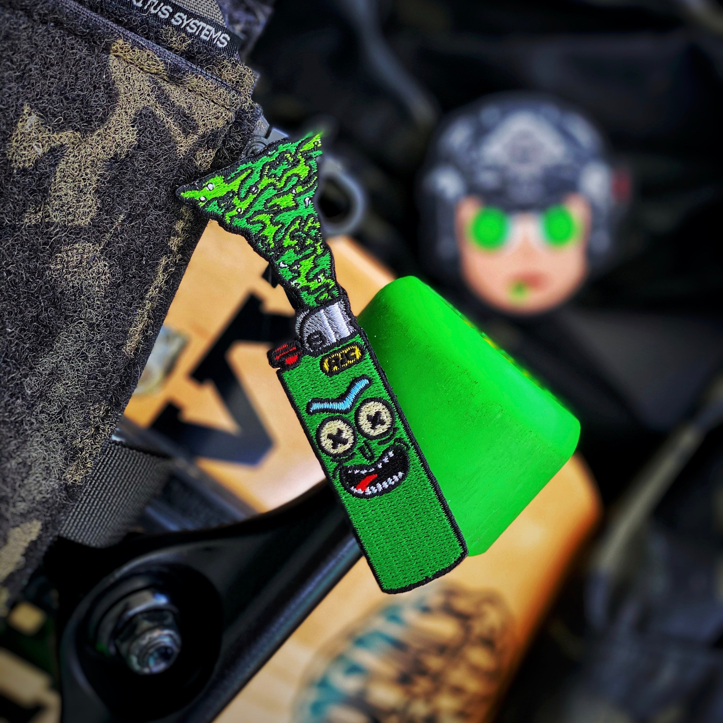 Dangerous Goods™️ Pickle Portal Lighter Morale Patch