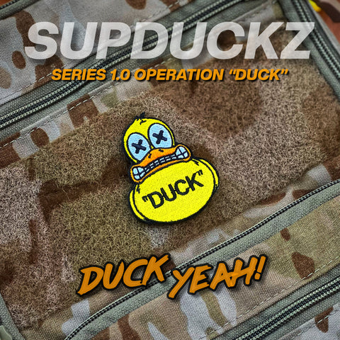 Supduckz™ Patch Series 1.0 - Operation “Duck”