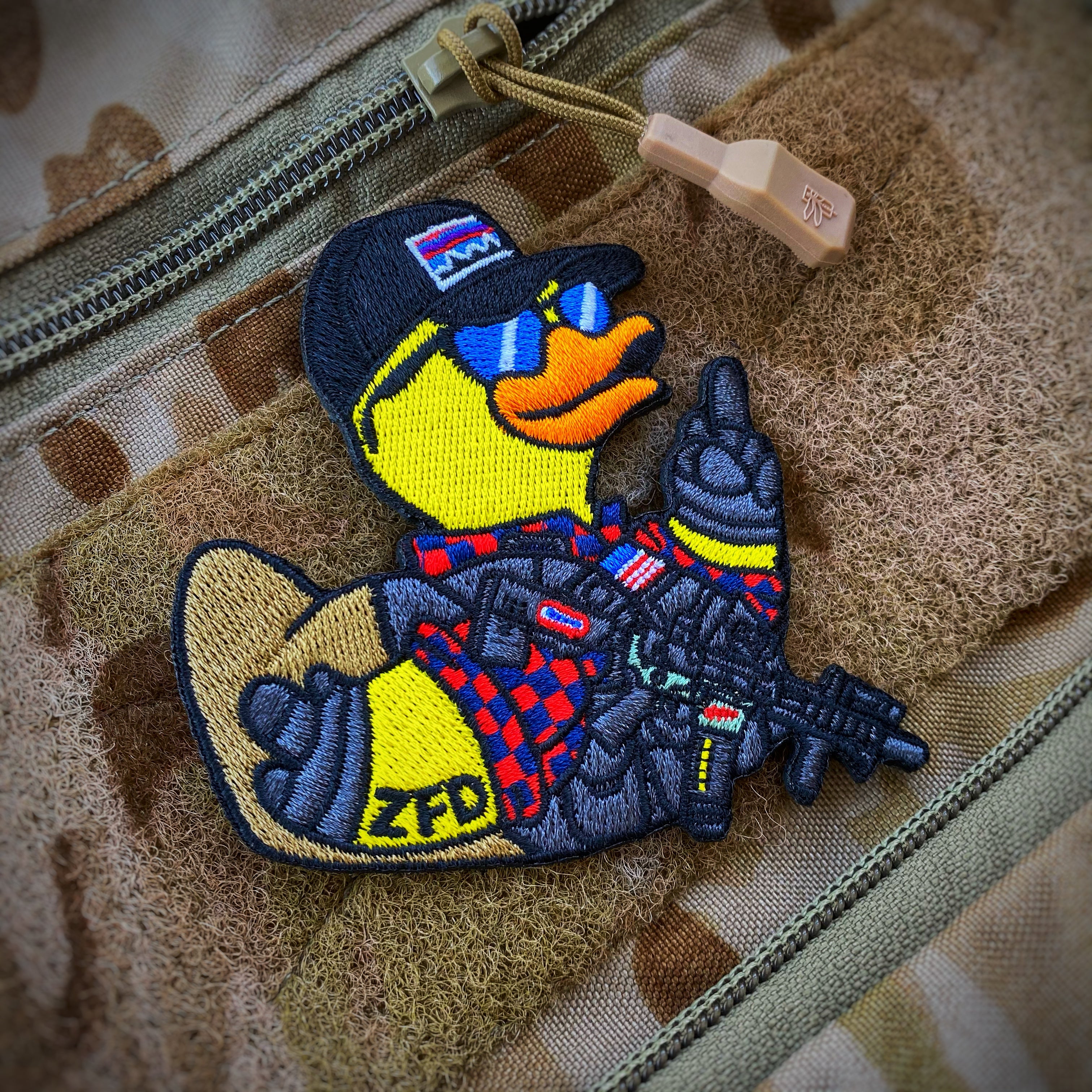 VAULT - Zero Fucks Duck® Guccigonia ZFD Morale Patch - V1