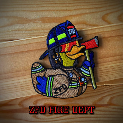 Zero Fucks Duck Fire Fighter Morale Patch