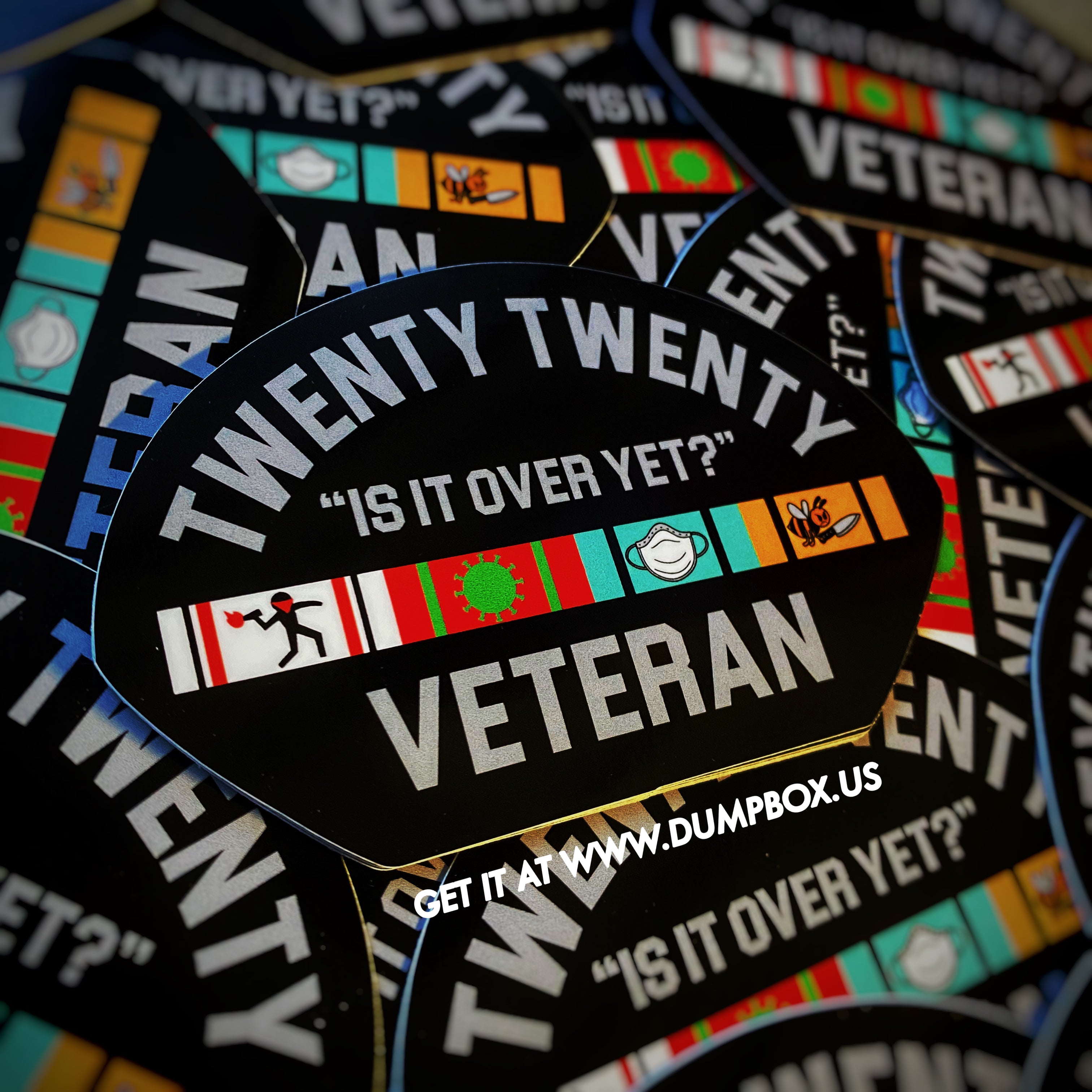 Dangerous Goods® Twenty Twenty Veteran Sticker