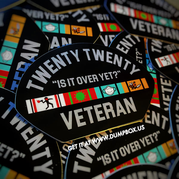 Dangerous Goods® Twenty Twenty Veteran Sticker