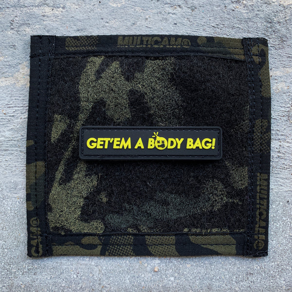 Dangerous Goods®️ “Get’em A Body Bag” PVC Morale Patch