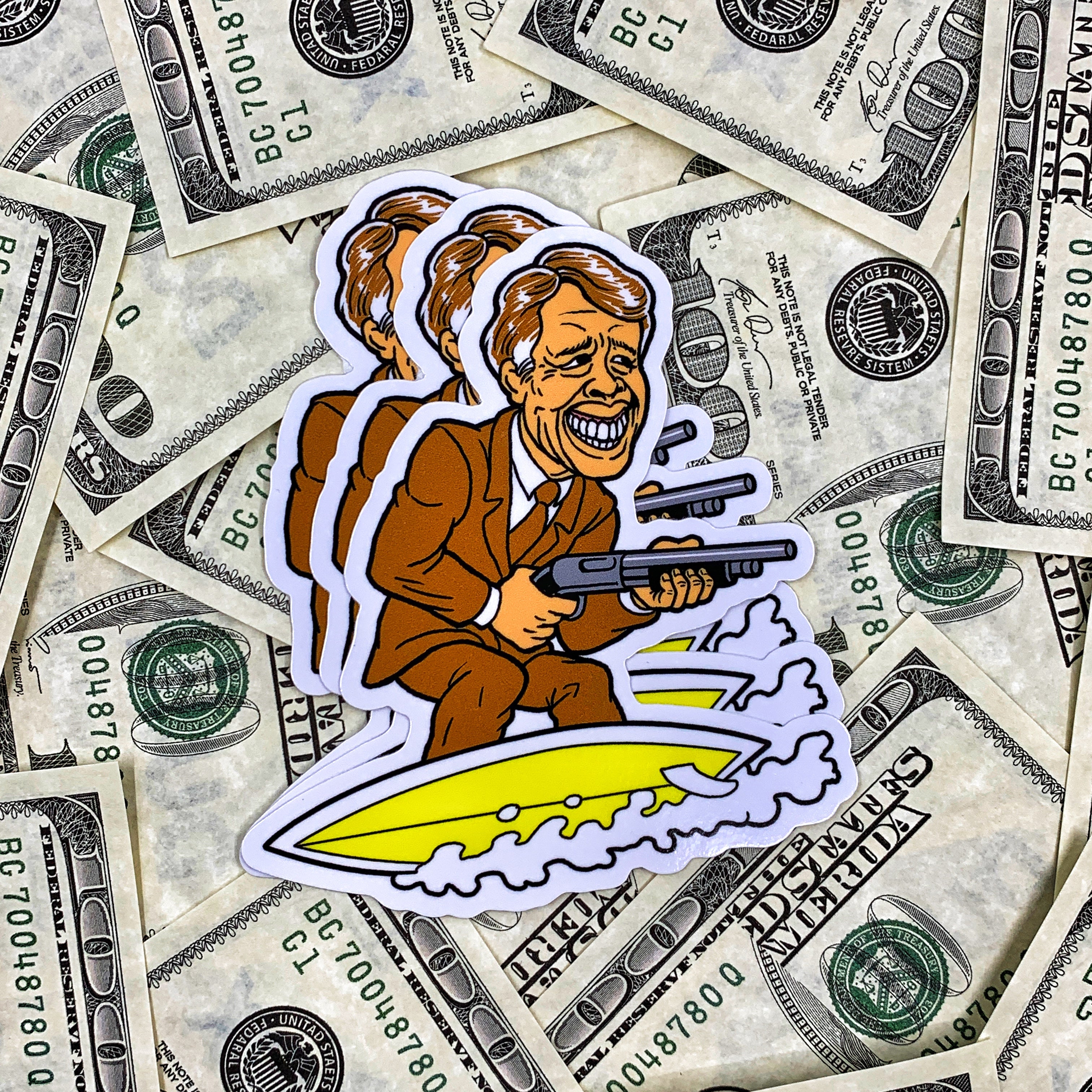 Dangerous Goods®️ x Steve Nazar ‘POINTLESS BREAK’ Carter Sticker