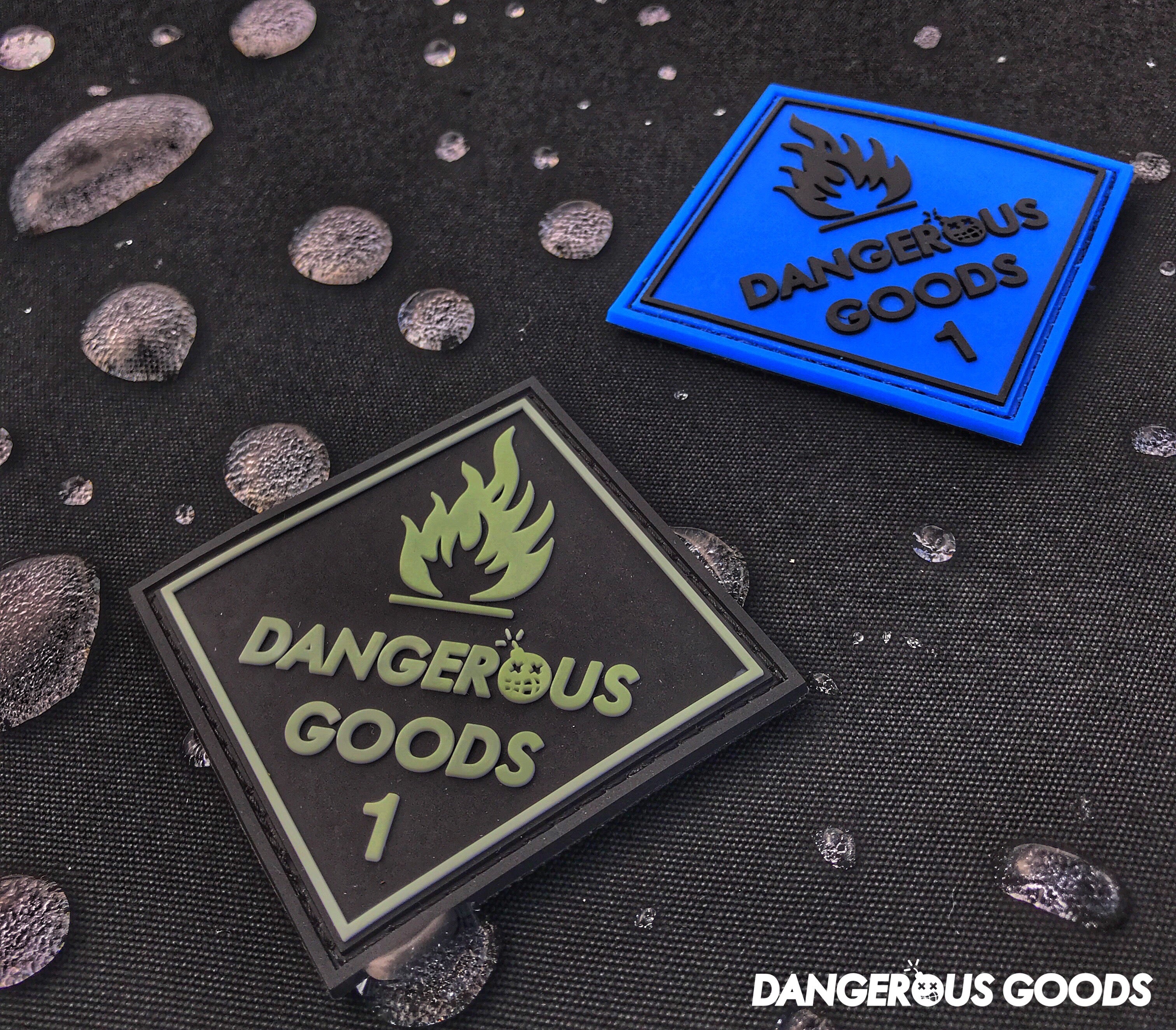 Dangerous Goods® PVC Placard Morale Patch