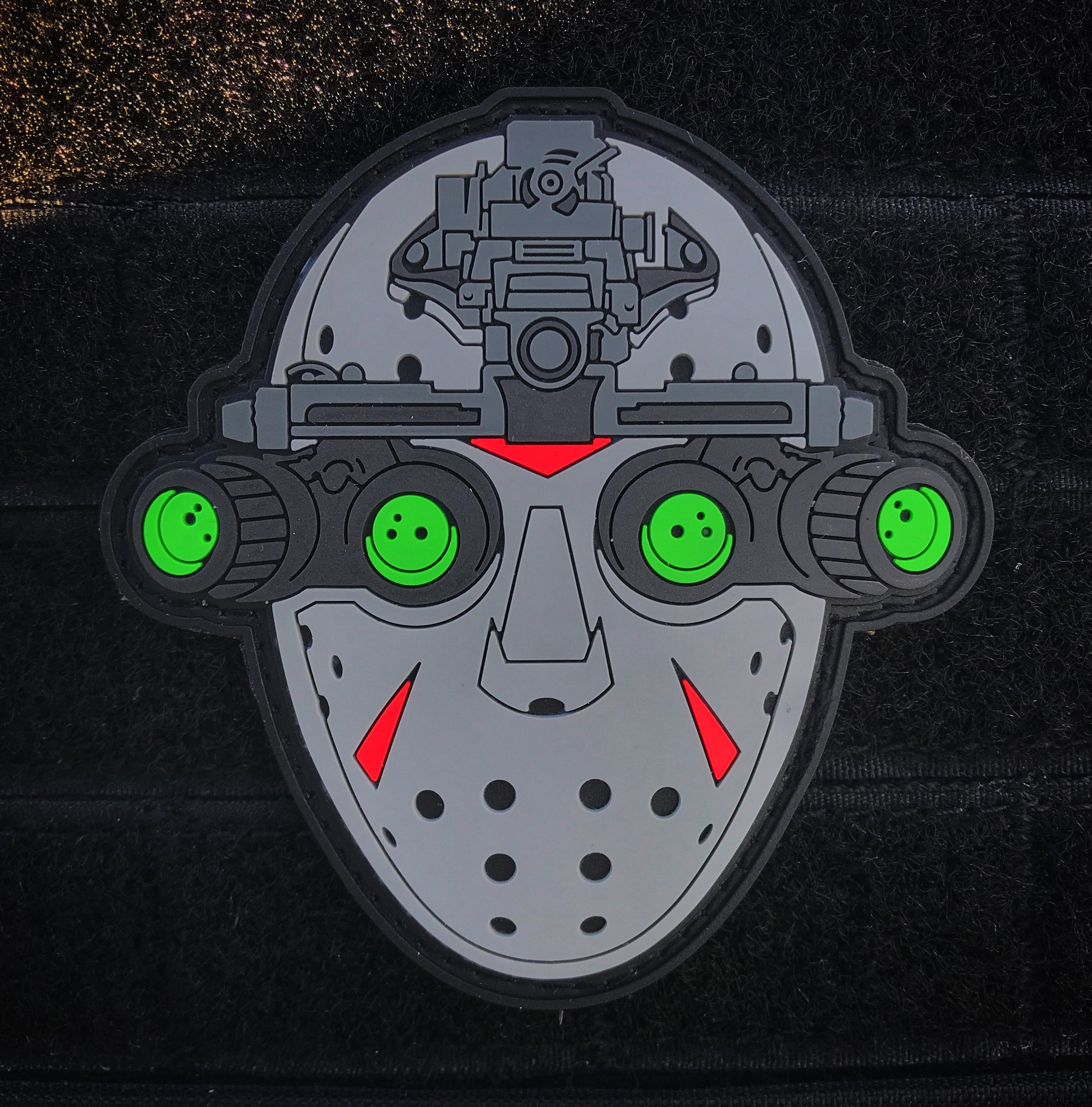 Operator Jason "Lights Out" GPNVG-18 PVC Morale Patch - 2 Colors