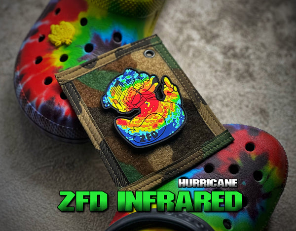 Zero Fucks Duck®️ Hurricane Infrared Duck PVC Morale Patch