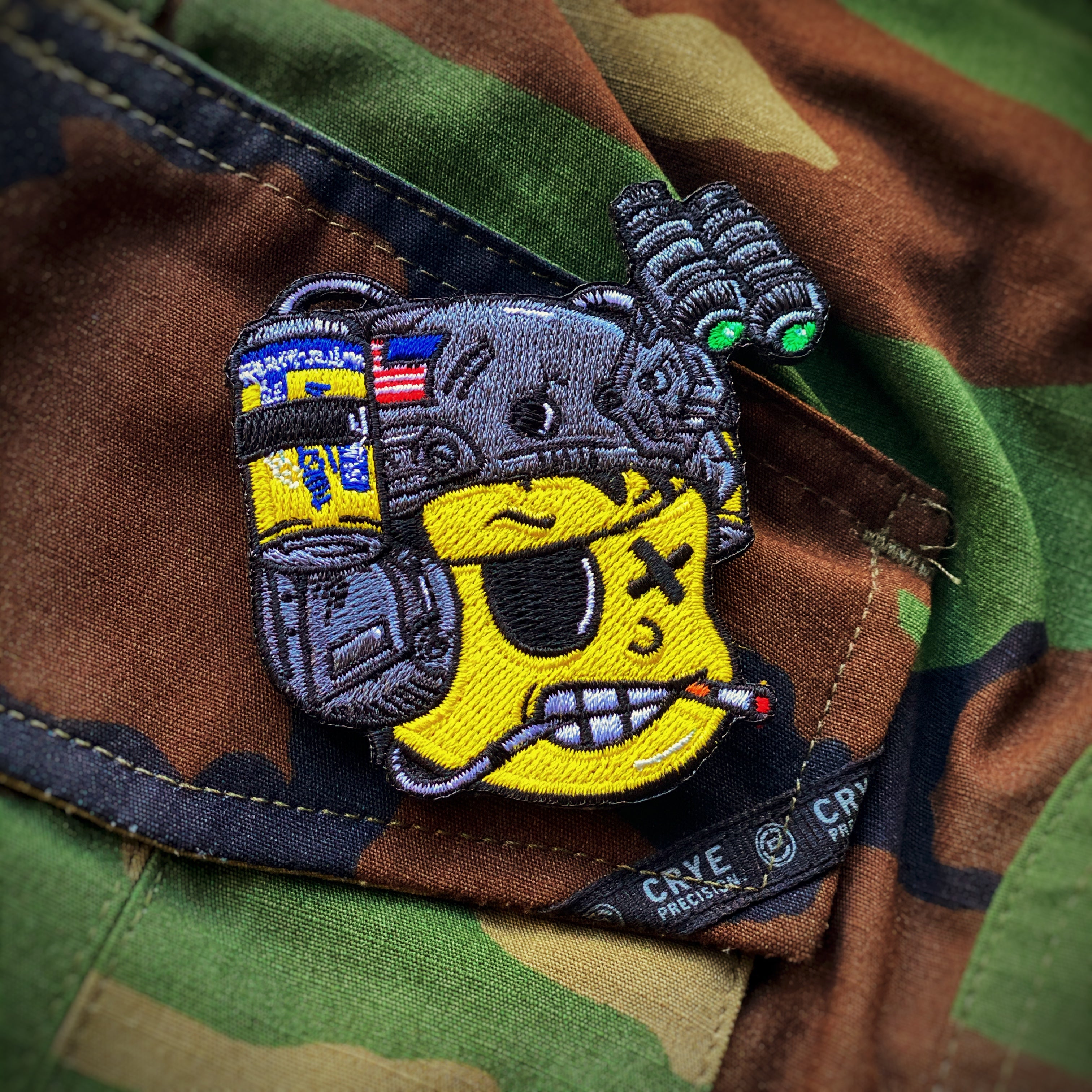 Little Goons Twisted Night Vision Beer Helmet Patch