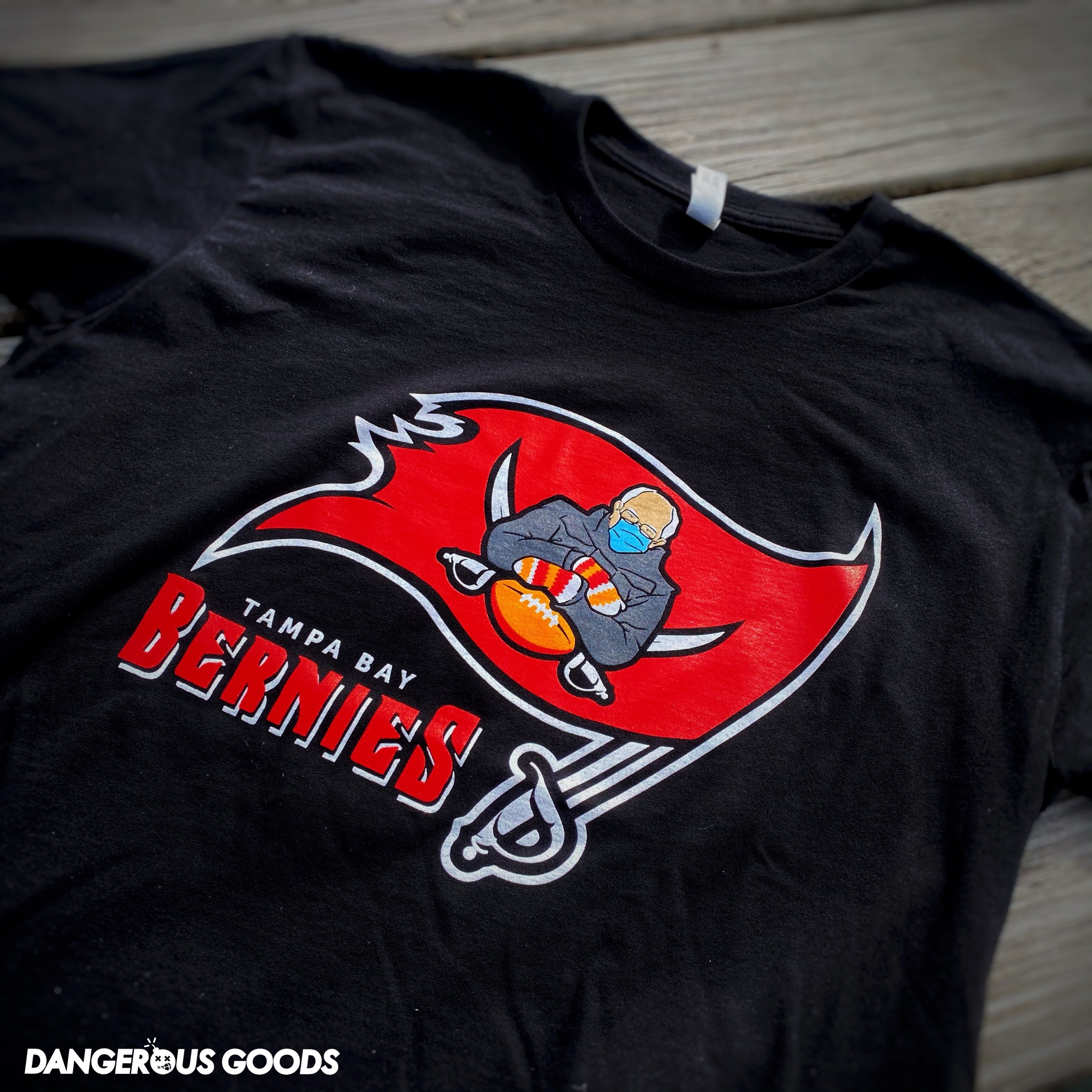 Dangerous Goods® Tampa Bay Bernie’s Football Team T-Shirt