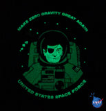 Dangerous Goods™️ Donald Trump USSF Space Force 3D PVC Morale Patch - Glow In The Dark