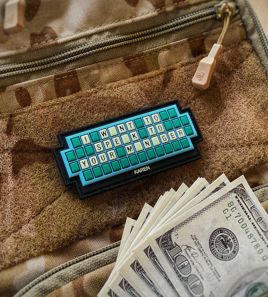 Dangerous Goods®️ “I Want To Speak To Your Manager” Karen Puzzle PVC Morale Patch